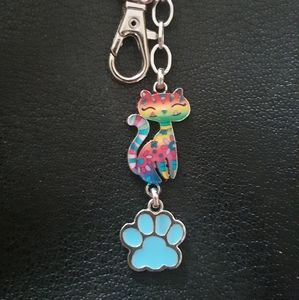 🦋2/$20🦋 Cat Lover's Keychain